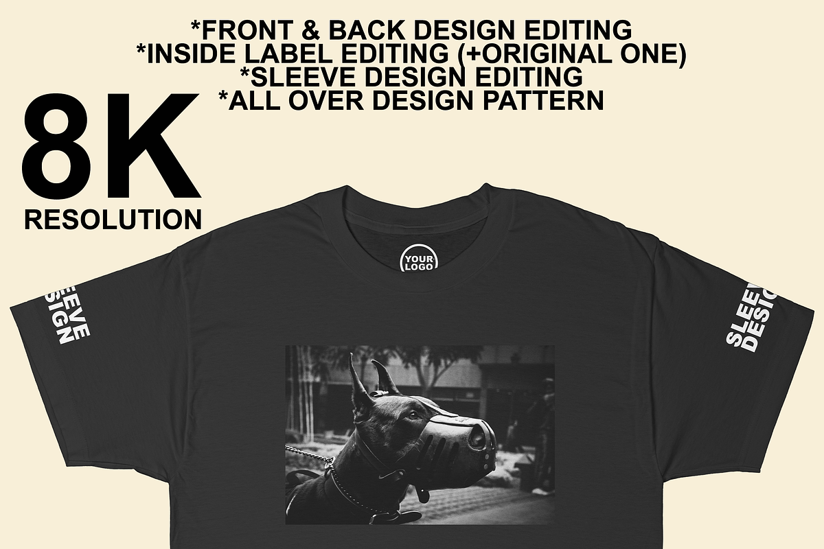 Tshirt Mockup Hanes 5180, a Shirt Mockup by Infinity Mockups (Photo 3 of 8)