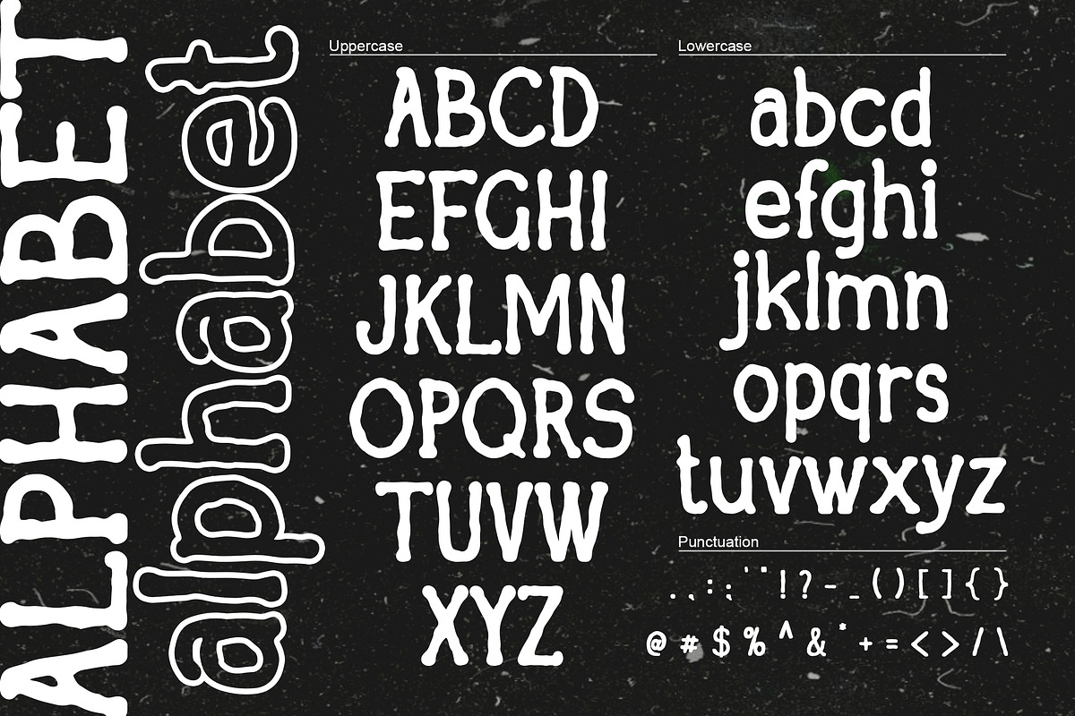 Muskellunge Nerved Horus Rough, a Sans Serif Font by dansdesign (Photo 6 of 10)