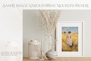 Various 103 Frame Mockup Bundle, a Mockup by mock-ups (Thumbnail 14 of 23)