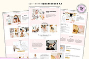 Pink Squarespace Website Template, a Squarespace Template by Template Twist Shop (Thumbnail 3 of 10)