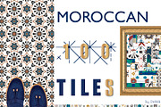 Moroccan Collection of 100 tiles, a Pattern Graphic by DeMih (Thumbnail 1 of 6)