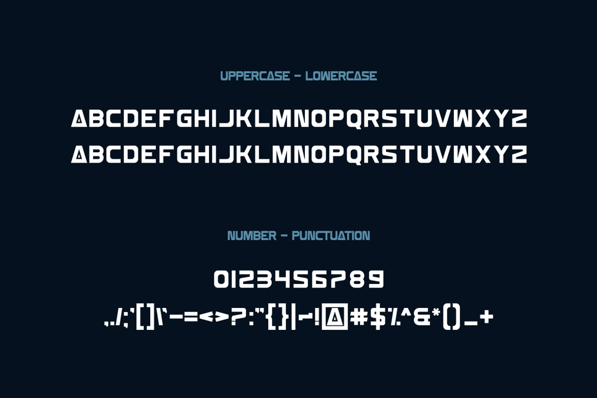 Vandav - Font, a Sans Serif Font by artchiles_design (Photo 4 of 5)