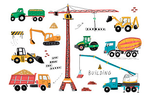 Сonstruction, a Transportation Illustration by GooseFrol