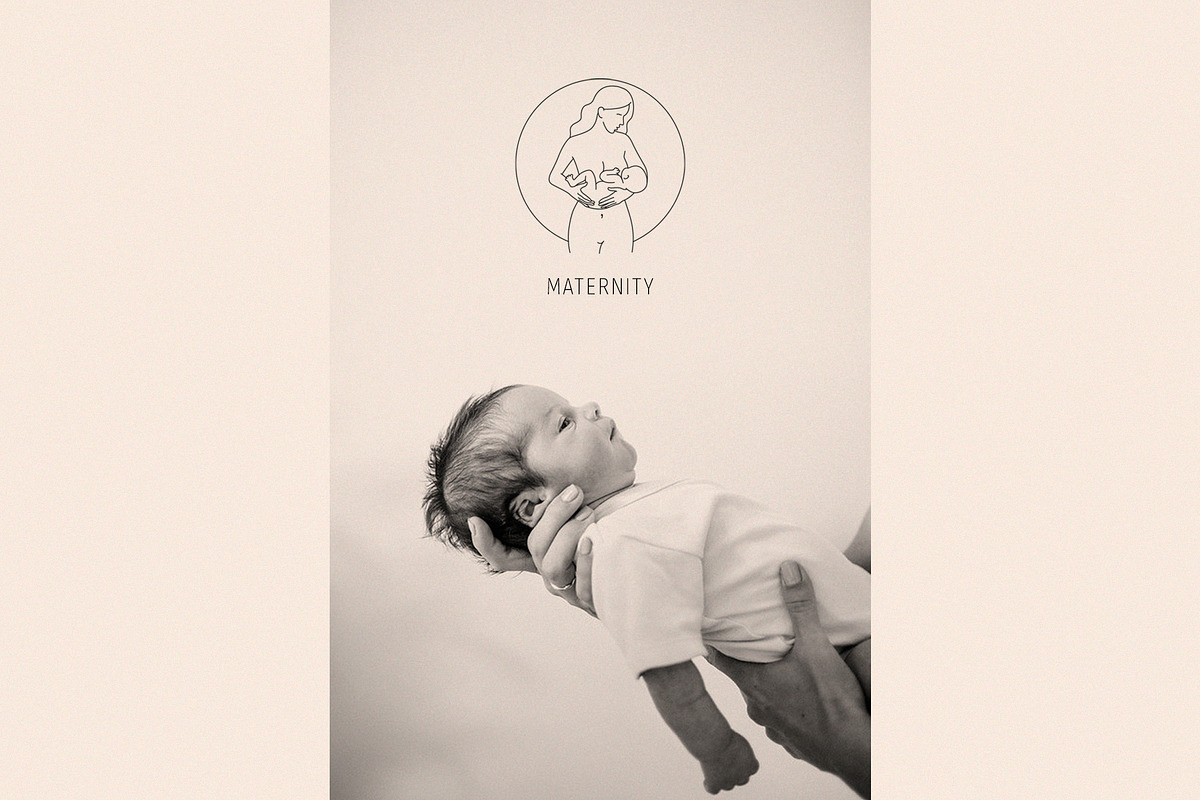 Pregnant & Maternity Woman, a Person Illustration by ms Julia Nova (Photo 6 of 9)