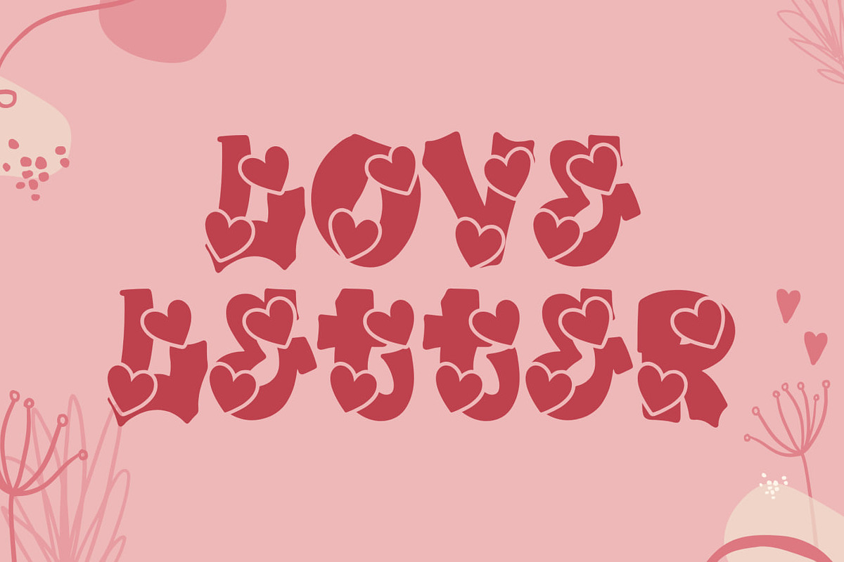 Plump Valentine, a Serif Font by Dm Studio (Photo 3 of 10)