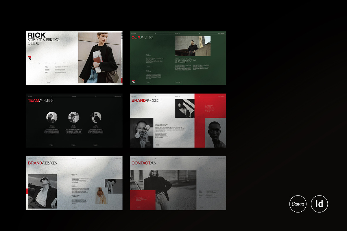RICK | Service & Pricing Guide, a Presentation Template by Creatiya Type (Photo 6 of 11)
