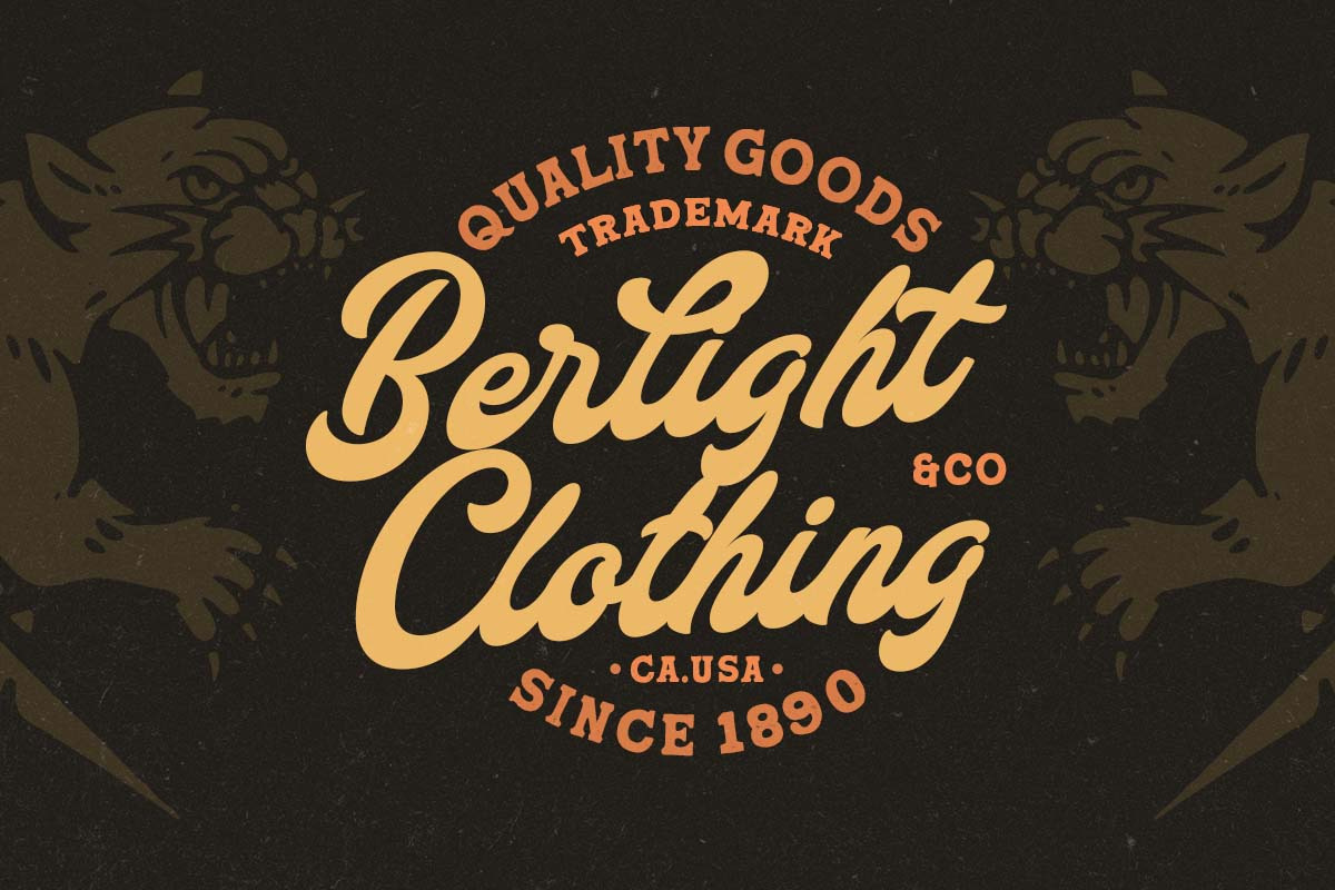 The Brucken Bold Script, a Script Font by Letterhend Studio (Photo 5 of 7)