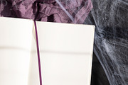 Halloween Journal Mockup Notebook, an Advertising Mockup by PawMockups (Thumbnail 4 of 11)