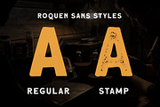 Roquen - A Hand Drawn Typeface, a Font by Letterhend Studio (Thumbnail 3 of 8)