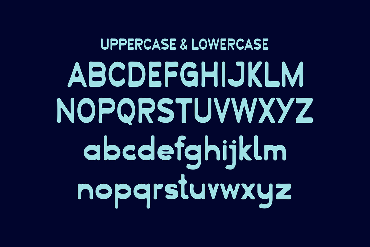 Norsem - Rounded Display Font, a Sans Serif Font by lelevien (Photo 2 of 4)