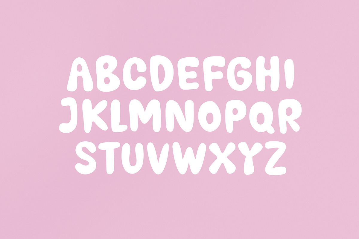 Bigger Summer Fest Bubbly Font, a Sans Serif Font by Storytype Studio (Photo 17 of 20)