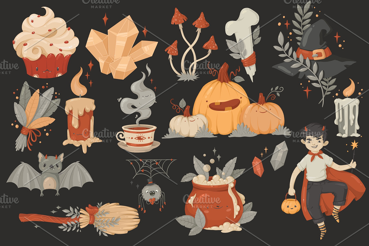 Halloween collection, an Illustration by heyXeni (Photo 2 of 3)