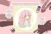 Procreate Soft Dreamy Brushes, a Brush Add-On by nikiartcorner (Thumbnail 3 of 7)