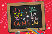 Luckymoon Charming Handlettered Font, a Sans Serif Font by Allouse Studio (Thumbnail 4 of 10)