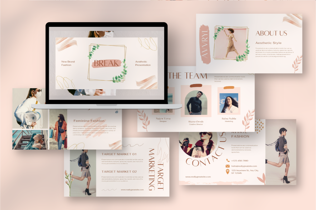 Avvryl Creative - Canva Presentation, a Presentation Template by Inkofert (Photo 2 of 8)