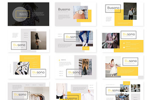 Busono - Keynote Template