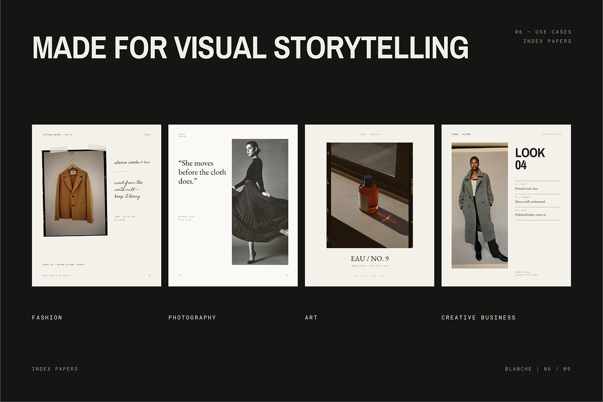 INDEX PAPERS | 30 Canva Templates, a Social Media Template by BlancheStudio (Photo 6 of 9)
