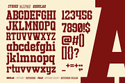 Strike Catch - Slab Sport Font, a Slab Serif Font by RagamKata (Thumbnail 9 of 12)