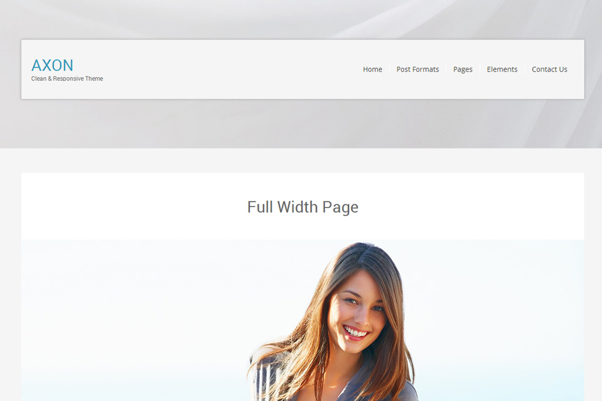 Axon, a WordPress Template by DesignOrbital (Photo 3 of 5)