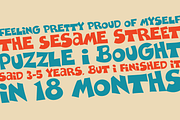 Supaduper PB, a Sans Serif Font by Pink Broccoli (Thumbnail 3 of 5)
