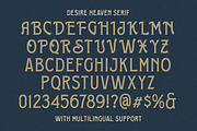 Desire Heaven Vintage Font Duo, a Serif Font by Letterhend Studio (Thumbnail 9 of 9)