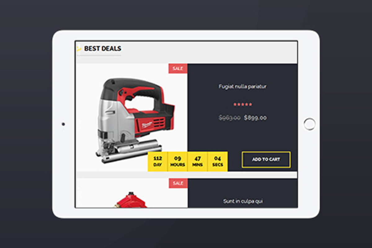 Magento 1.9 BRAVE - Tools Theme, a Websites & App Template by Puzzthemes (Photo 3 of 3)