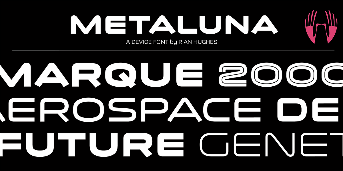 Metaluna, a Sans Serif Font by Device (Photo 4 of 5)