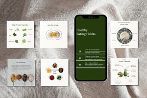 Nutrition Template Canva