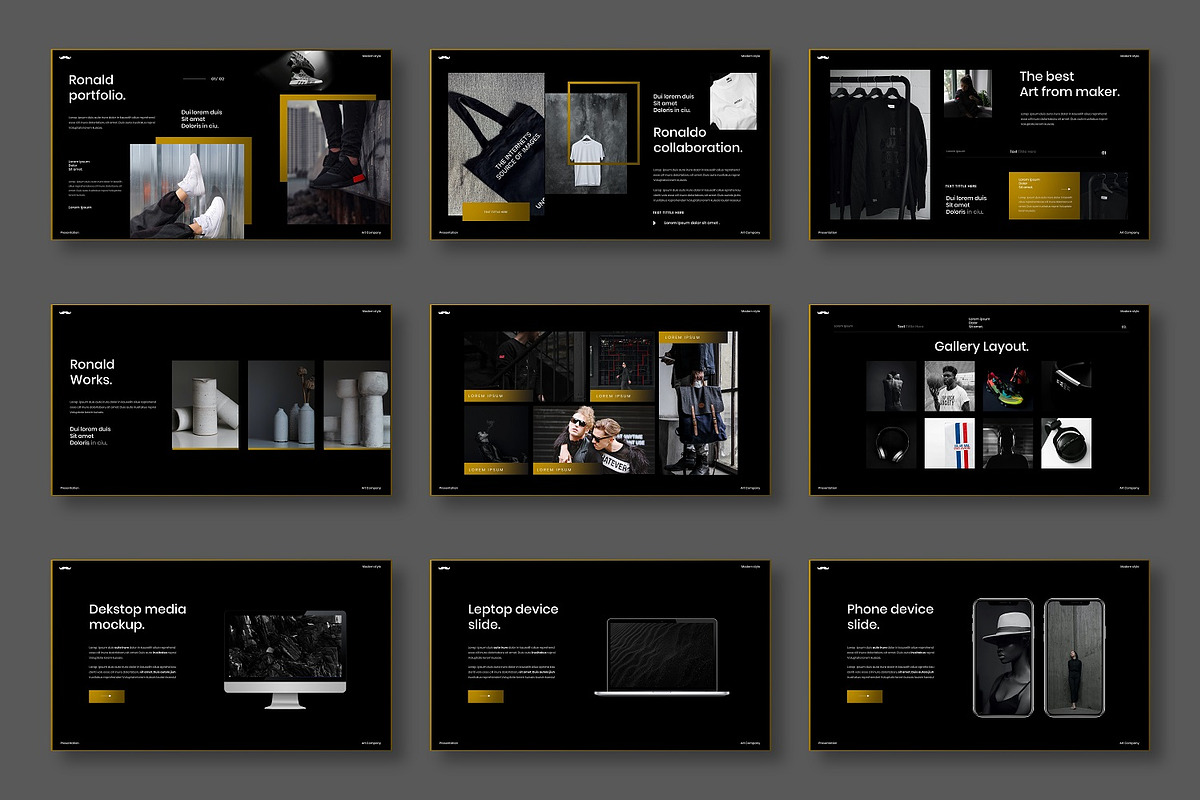 Ronald – Business Keynote, a Presentation Template by Dens Creative Studio (Photo 4 of 6)