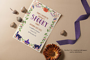 Happy Halloween Clipart, an Illustration by Twigs and Twine (Thumbnail 4 of 8)