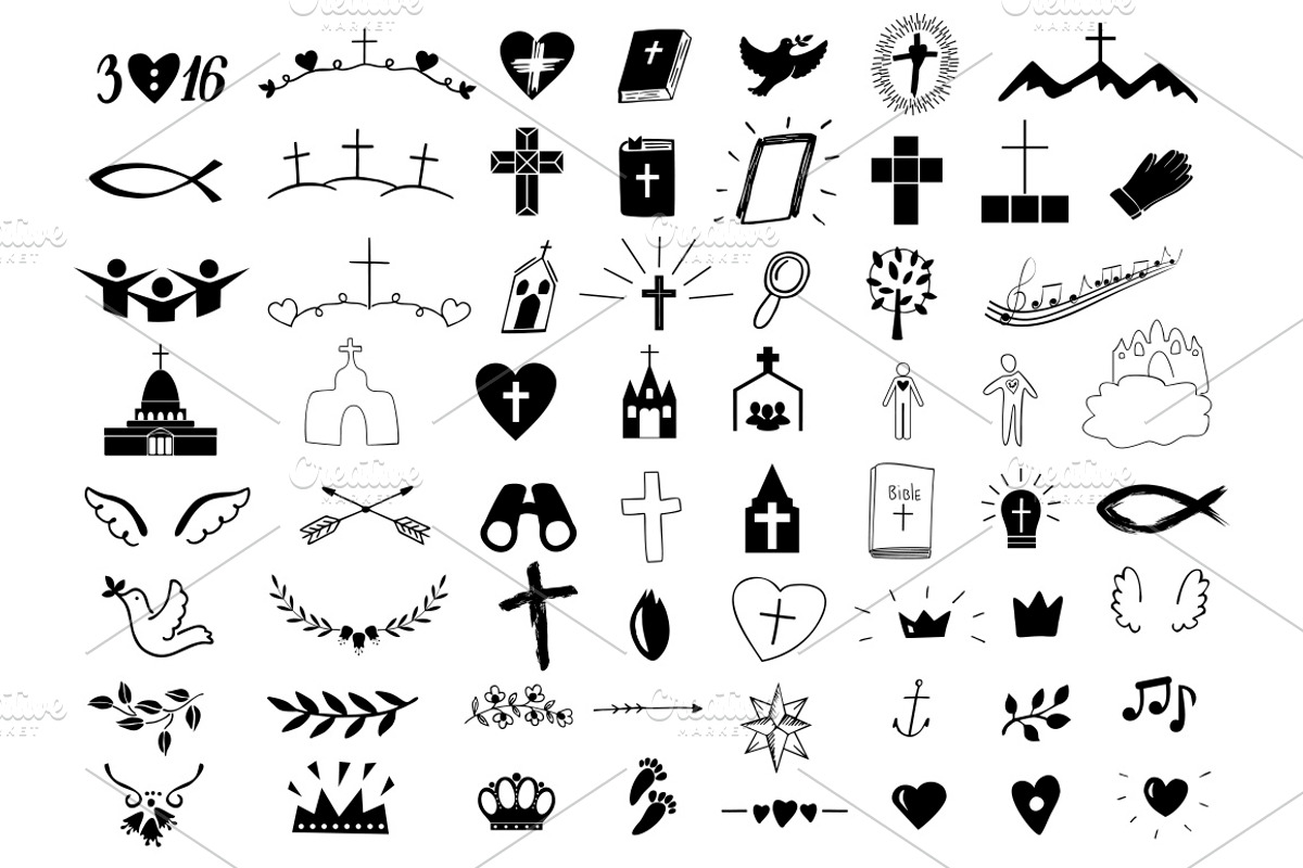 120 CHRISTIAN QUOTES, an Illustration by Ola-la-la (Photo 8 of 15)
