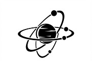 60 Planet Orbit Abstract Silhouette, an Empty State Illustration by Amazin_art (Thumbnail 2 of 35)