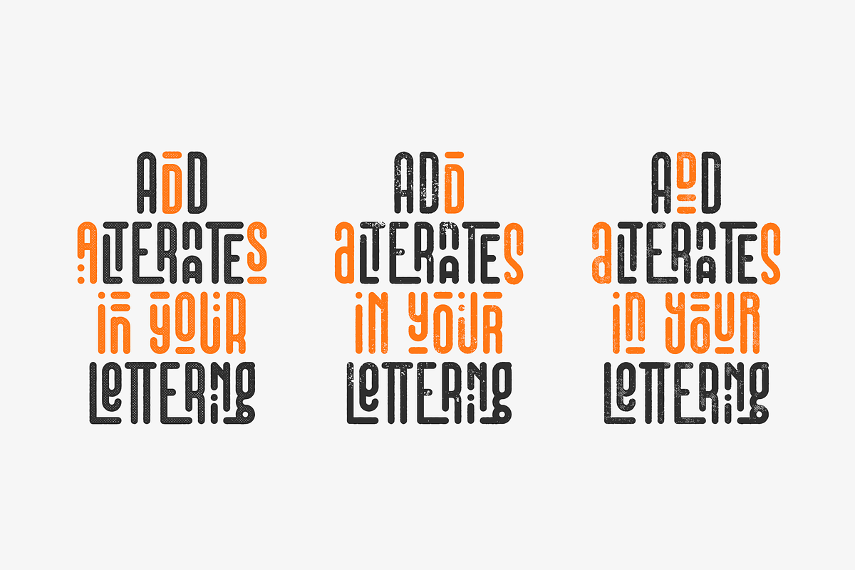 This That Appeal Font Collection, a Sans Serif Font by VP Fonts (Photo 18 of 19)