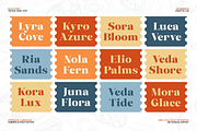 Galio Vintage Elegant Serif Display, a Serif Font by roomspace creative lab (Thumbnail 2 of 10)