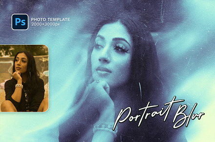 Portrait Blur Duotone Effect, a Layer Style Add-On by Andrew Skoch Design