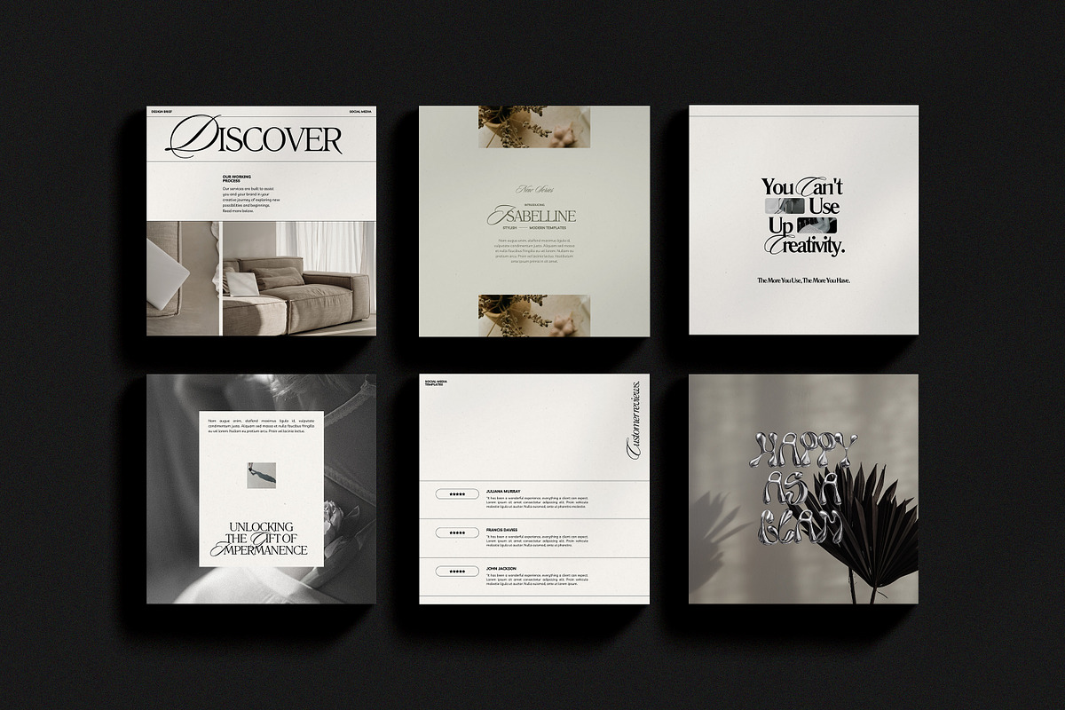 ISA / Social Media Kit (II), a Social Media Template by Wildnun Studio (Photo 13 of 19)