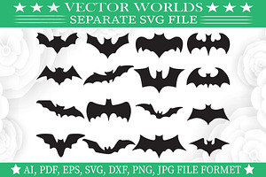 Halloween Bats Svg, Bat, Bats Svg