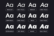 Unitea Sans Serif Family, a Sans Serif Font by Yukita Creative (Thumbnail 4 of 12)