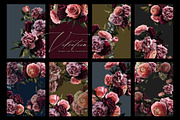 Velveteen Floral Clip Art Collection, an Object Graphic by Eclectic Anthology (Thumbnail 12 of 19)