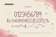 Moonthea Friendly Handwritten Font, a Handwritten Font by infernostudio3 (Thumbnail 9 of 11)