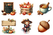 Fall and Thanksgiving Sublimation, an Illustration by cherrydesign (Thumbnail 5 of 5)