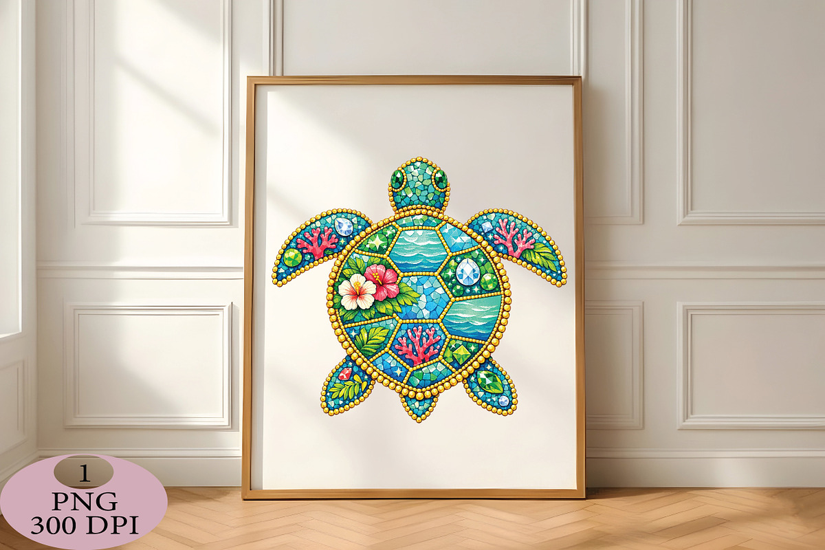 Sea Turtle PNG, an Illustration by Daily.Designs (Photo 5 of 5)