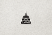 Minimalist Capitol Building Logo, a Branding & Logo Template by Luxury Logos (Thumbnail 4 of 4)