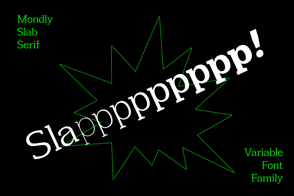 Mondly - Slab Serif, a Font by Dora Typefoundry (Photo 5 of 12)