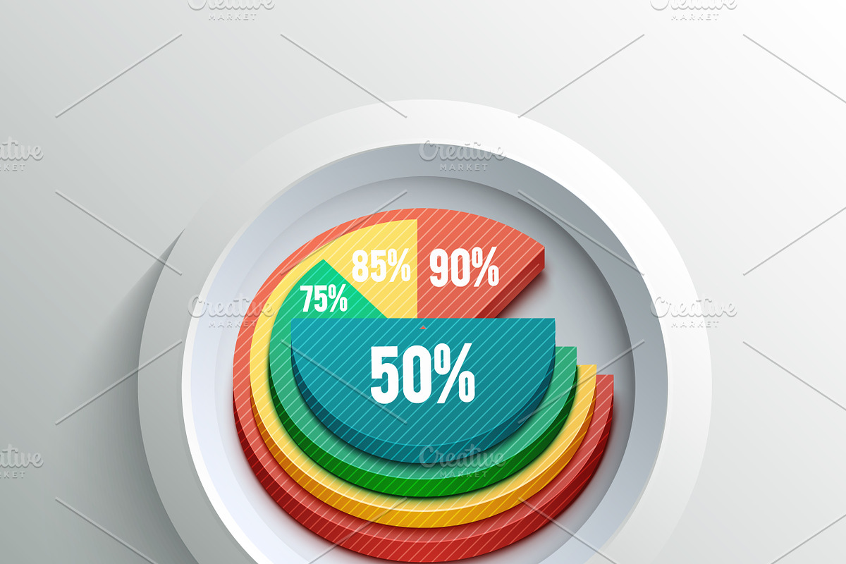 Business pie chart preview 3