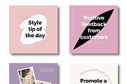 Brand Identity Fashion Social Media, a Social Media Template by MightyDesign (Thumbnail 5 of 9)