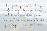Butterfly | Script Font, a Handwritten Font by Scratchones (Thumbnail 6 of 9)