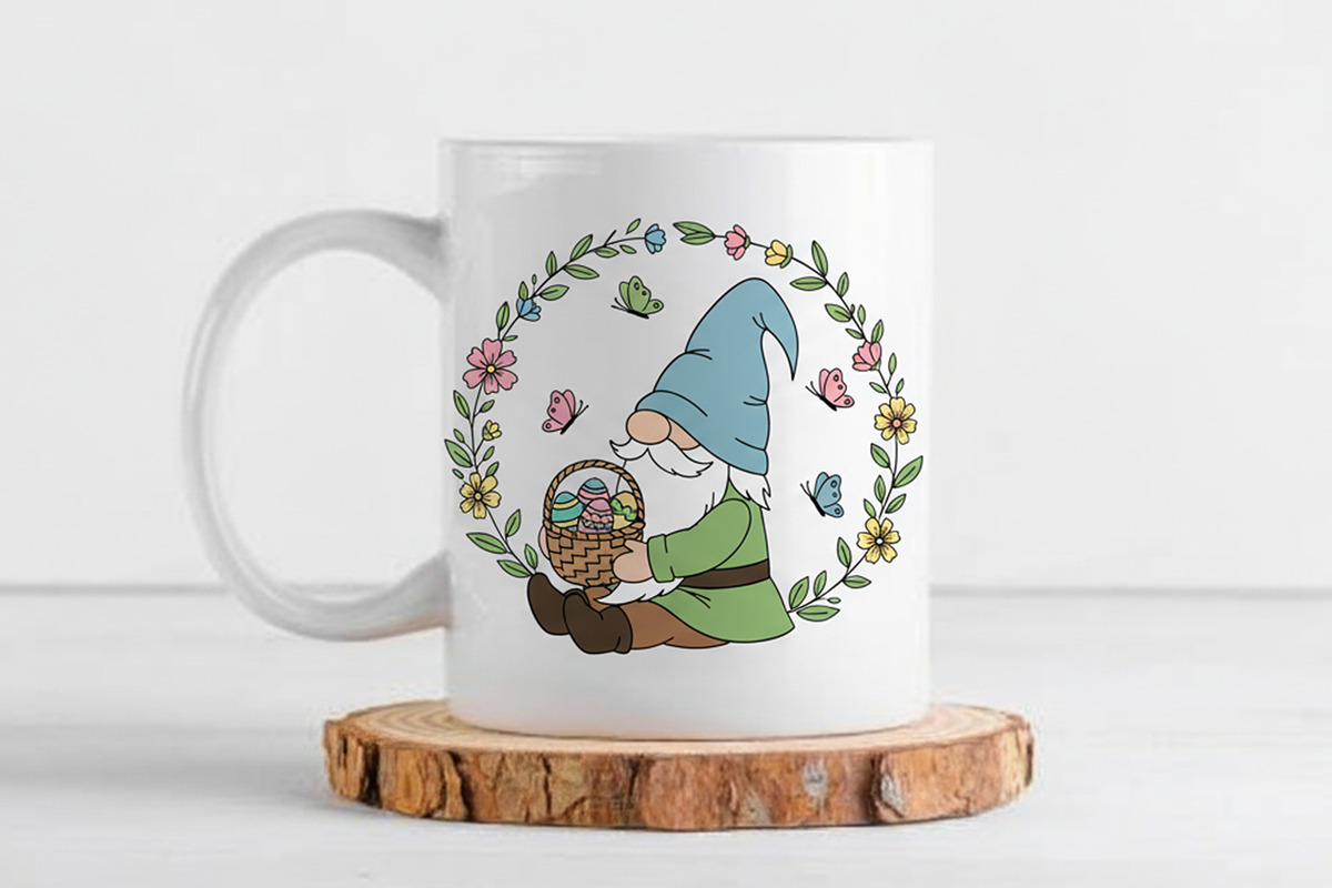 Easter Gnome Clipart Set, a Graphic by T-shirt Pond (Photo 9 of 9)