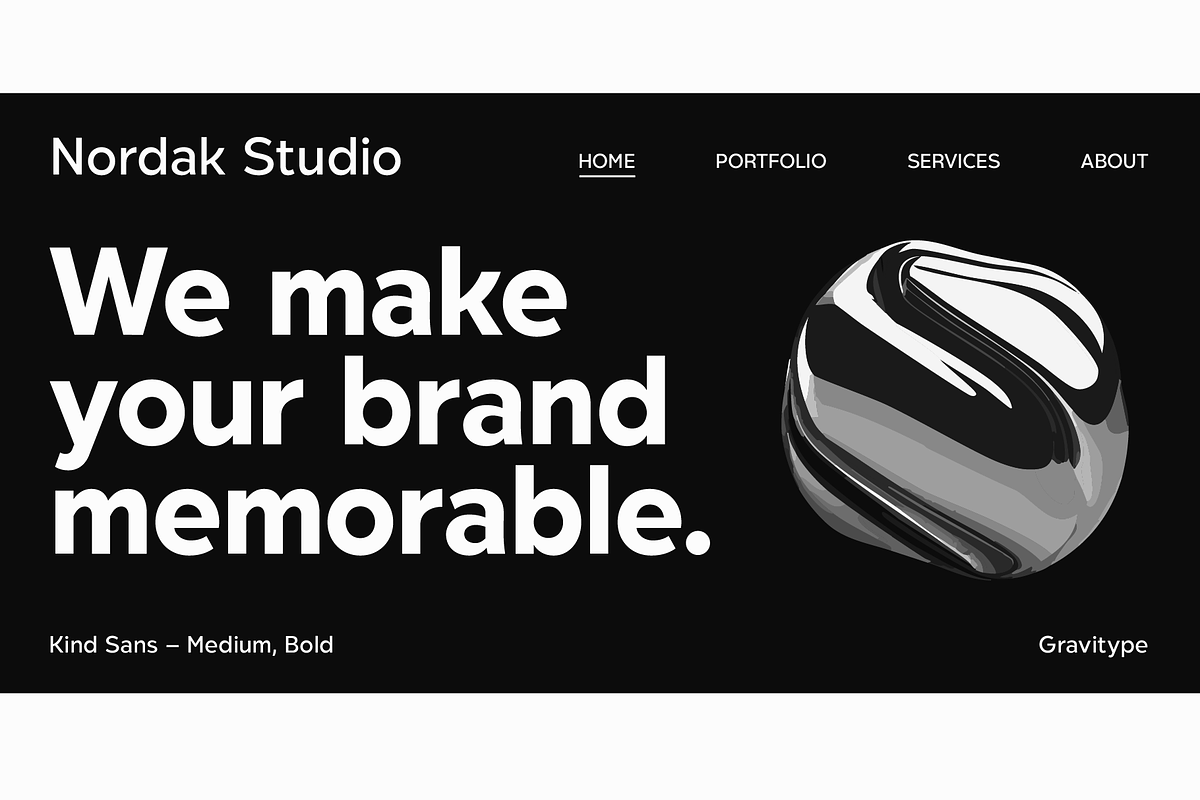 Kind Sans - Humanist Font Family, a Sans Serif Font by Gravitype (Photo 6 of 15)