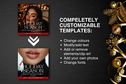 Brows & Lashes Instagram Holidays, a Social Media Template by DesignsbyMariaStudio (Thumbnail 4 of 10)
